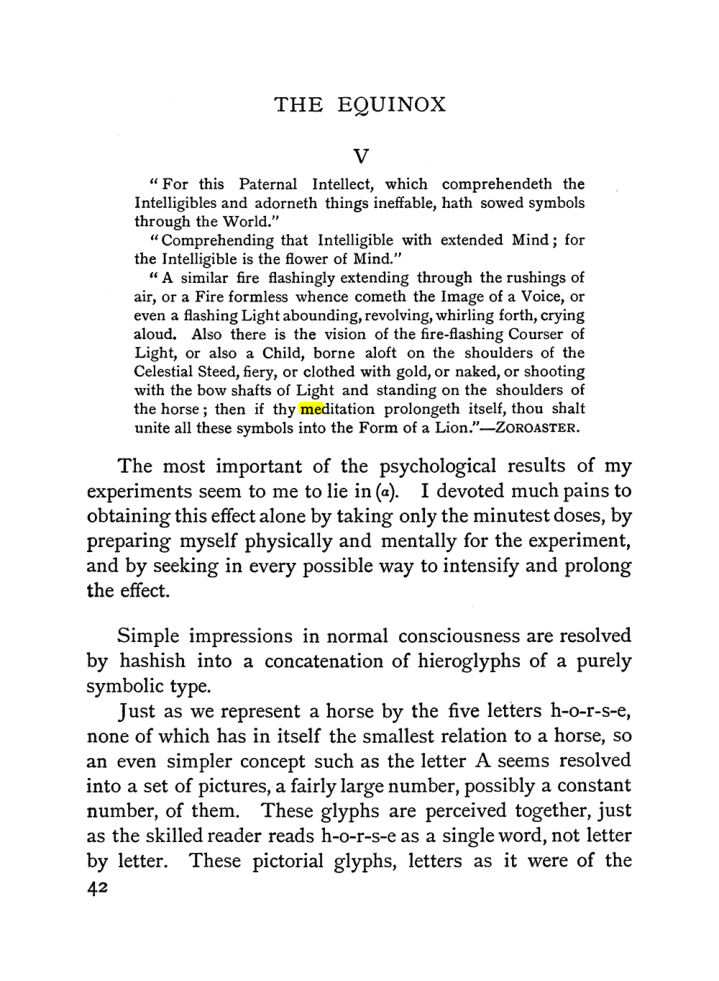 Original scan of The Equinox (Volume I, Number II), PDF page 52