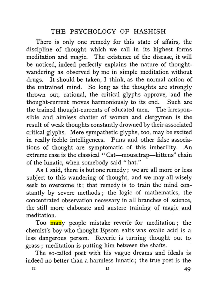 Original scan of The Equinox (Volume I, Number II), PDF page 59