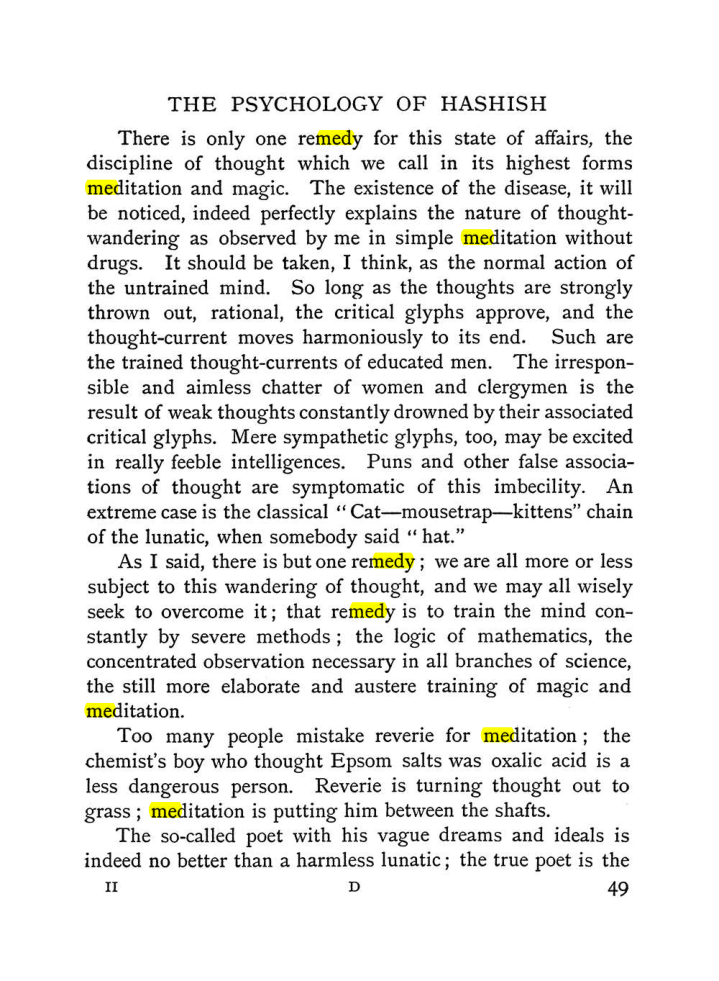 Original scan of The Equinox (Volume I, Number II), PDF page 59