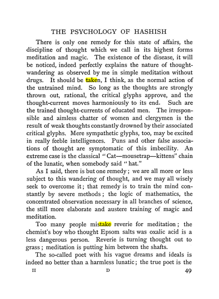 Original scan of The Equinox (Volume I, Number II), PDF page 59