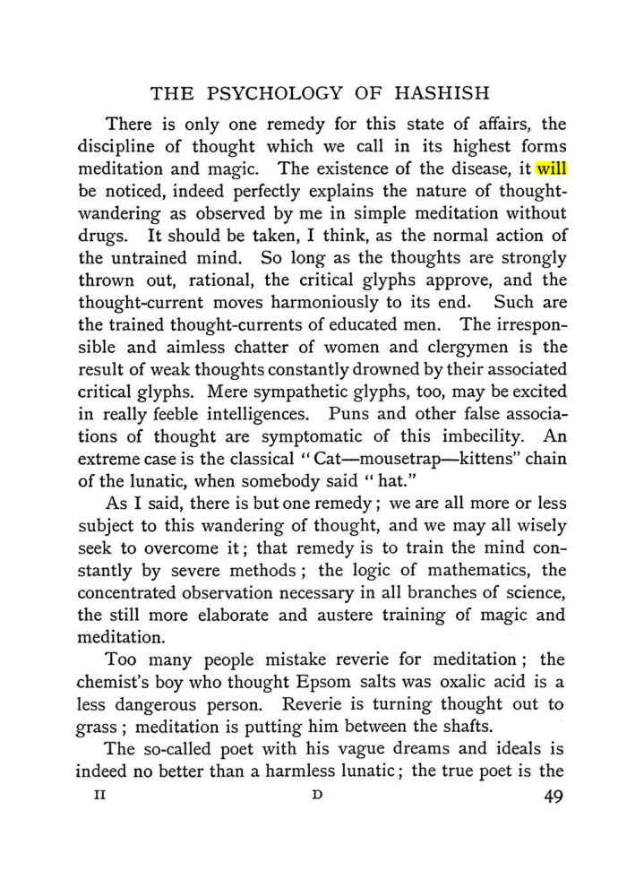 Original scan of The Equinox (Volume I, Number II), PDF page 59