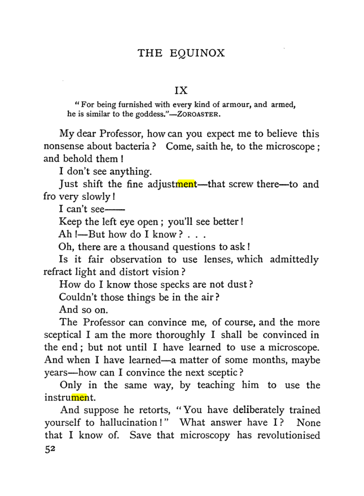Original scan of The Equinox (Volume I, Number II), PDF page 62