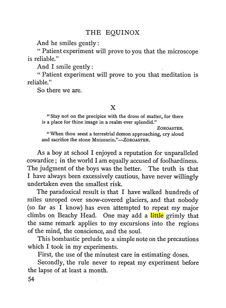 Original scan of The Equinox (Volume I, Number II), PDF page 64