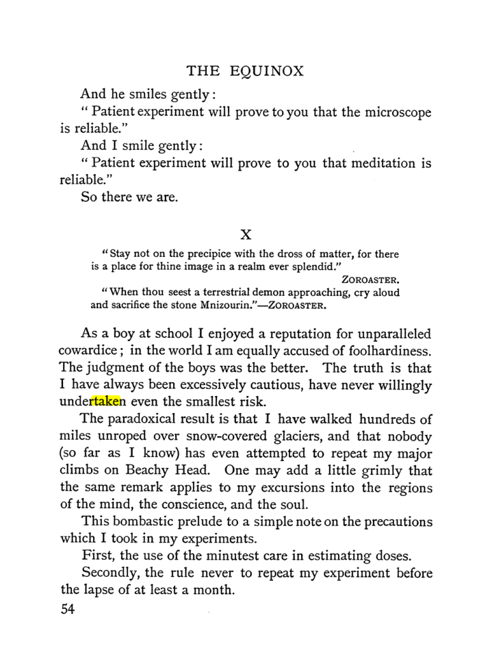 Original scan of The Equinox (Volume I, Number II), PDF page 64