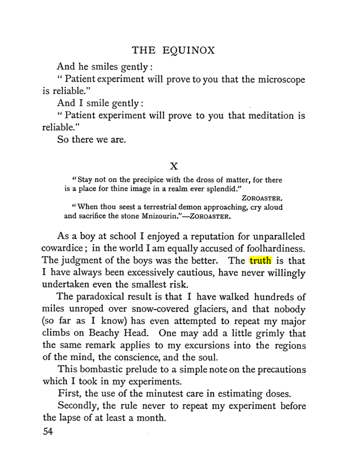 Original scan of The Equinox (Volume I, Number II), PDF page 64