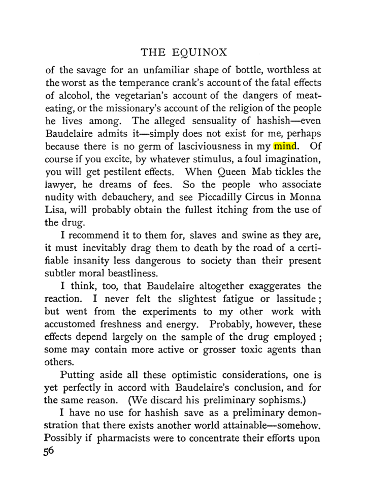 Original scan of The Equinox (Volume I, Number II), PDF page 66