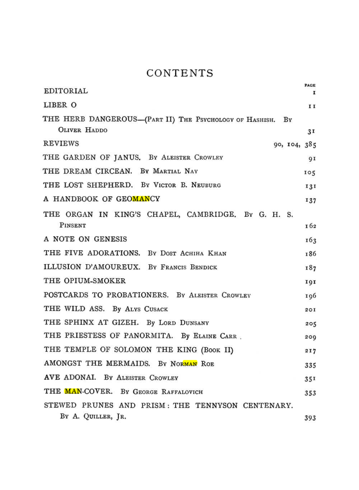 Original scan of The Equinox (Volume I, Number II), PDF page 7