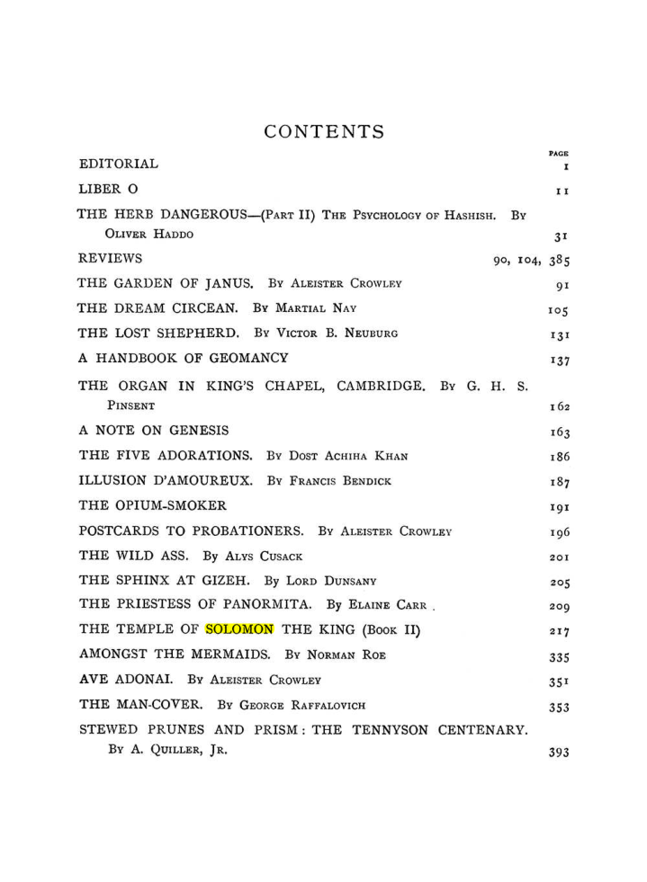 Original scan of The Equinox (Volume I, Number II), PDF page 7