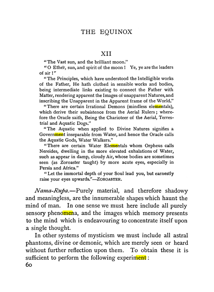 Original scan of The Equinox (Volume I, Number II), PDF page 70