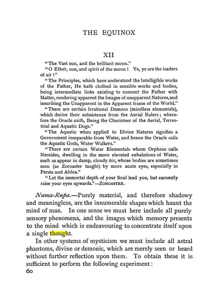 Original scan of The Equinox (Volume I, Number II), PDF page 70