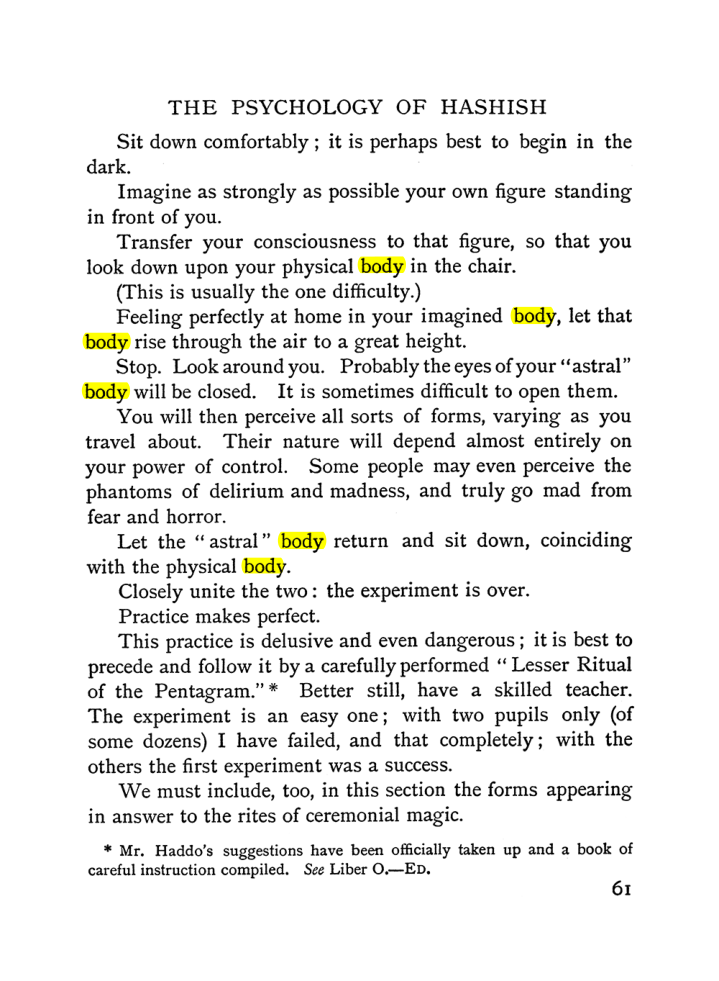 Original scan of The Equinox (Volume I, Number II), PDF page 71