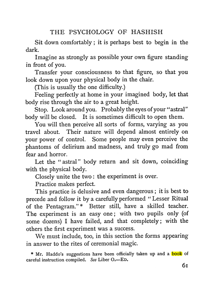 Original scan of The Equinox (Volume I, Number II), PDF page 71
