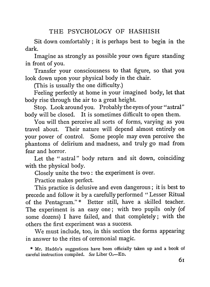 Original scan of The Equinox (Volume I, Number II), PDF page 71