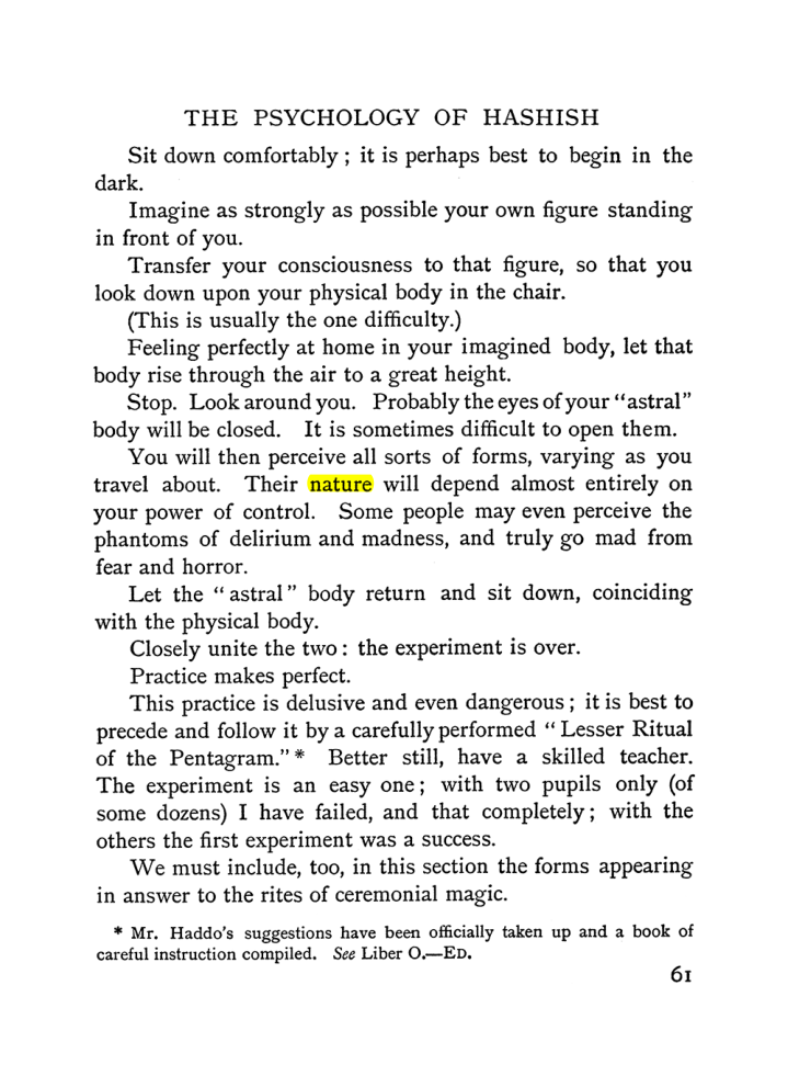 Original scan of The Equinox (Volume I, Number II), PDF page 71