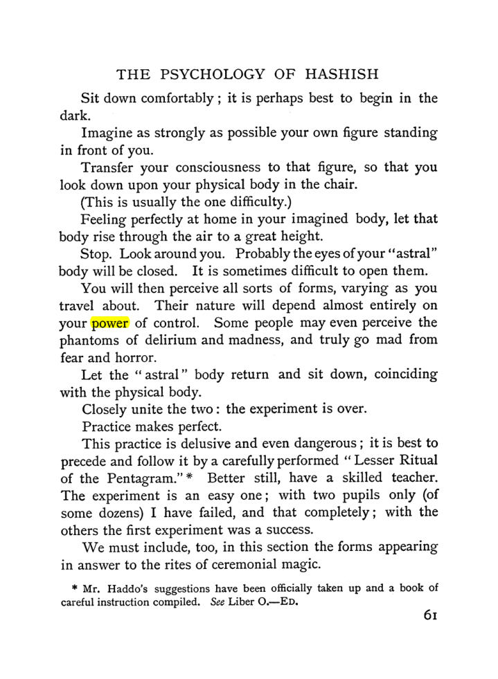 Original scan of The Equinox (Volume I, Number II), PDF page 71