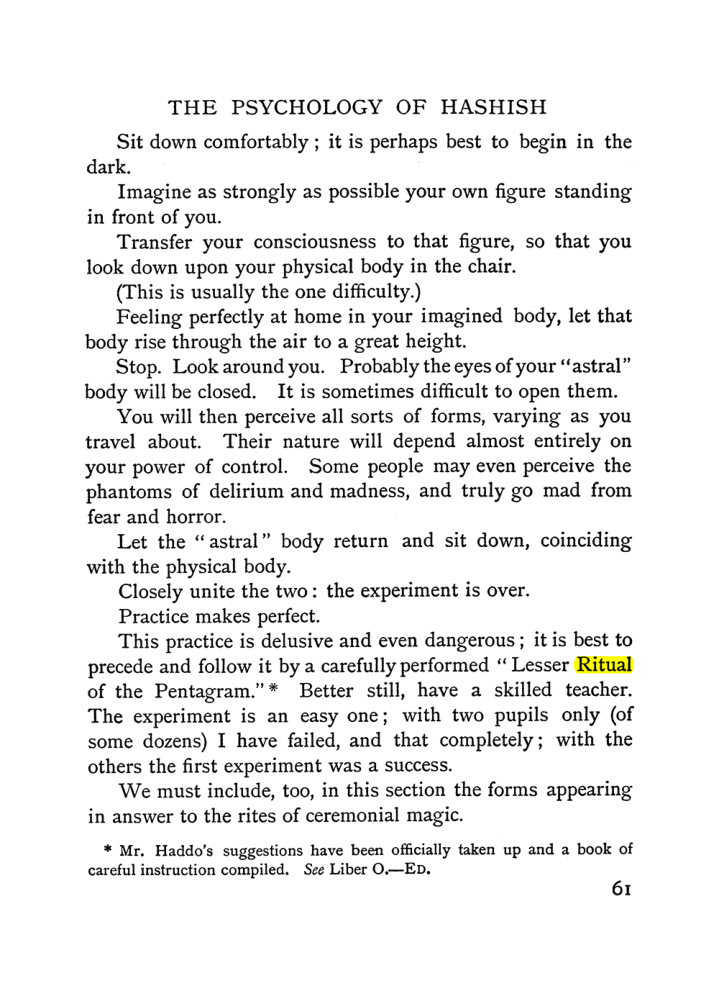 Original scan of The Equinox (Volume I, Number II), PDF page 71