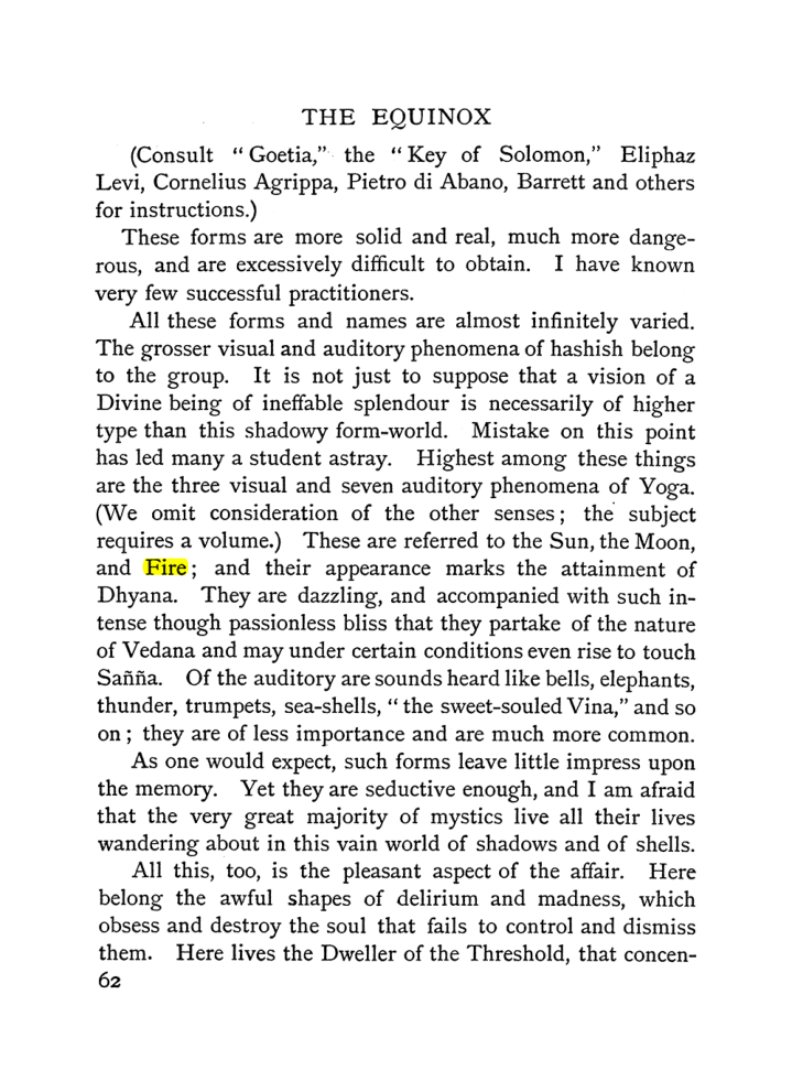 Original scan of The Equinox (Volume I, Number II), PDF page 72