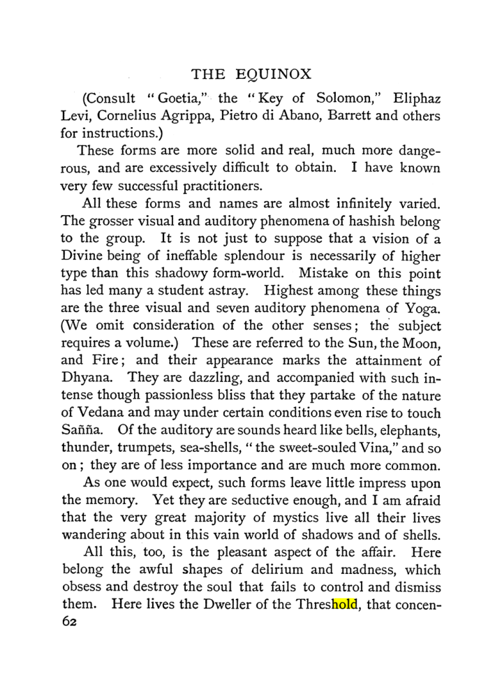 Original scan of The Equinox (Volume I, Number II), PDF page 72