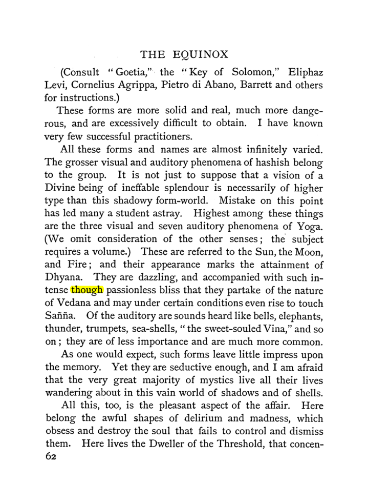 Original scan of The Equinox (Volume I, Number II), PDF page 72