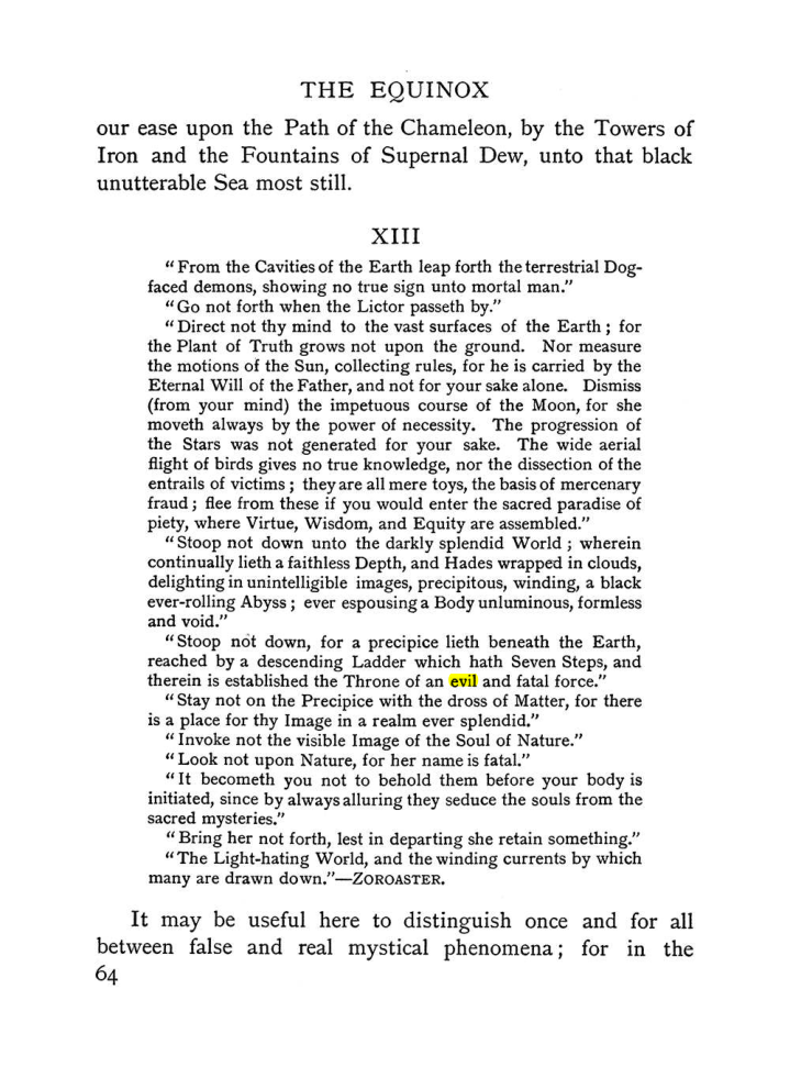 Original scan of The Equinox (Volume I, Number II), PDF page 74