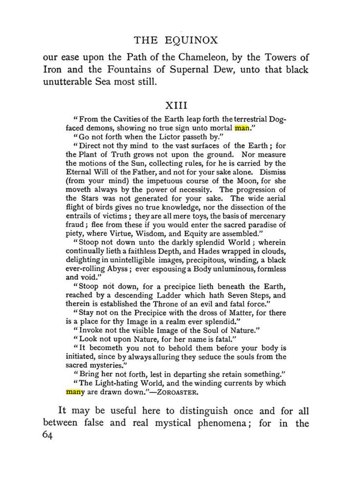 Original scan of The Equinox (Volume I, Number II), PDF page 74
