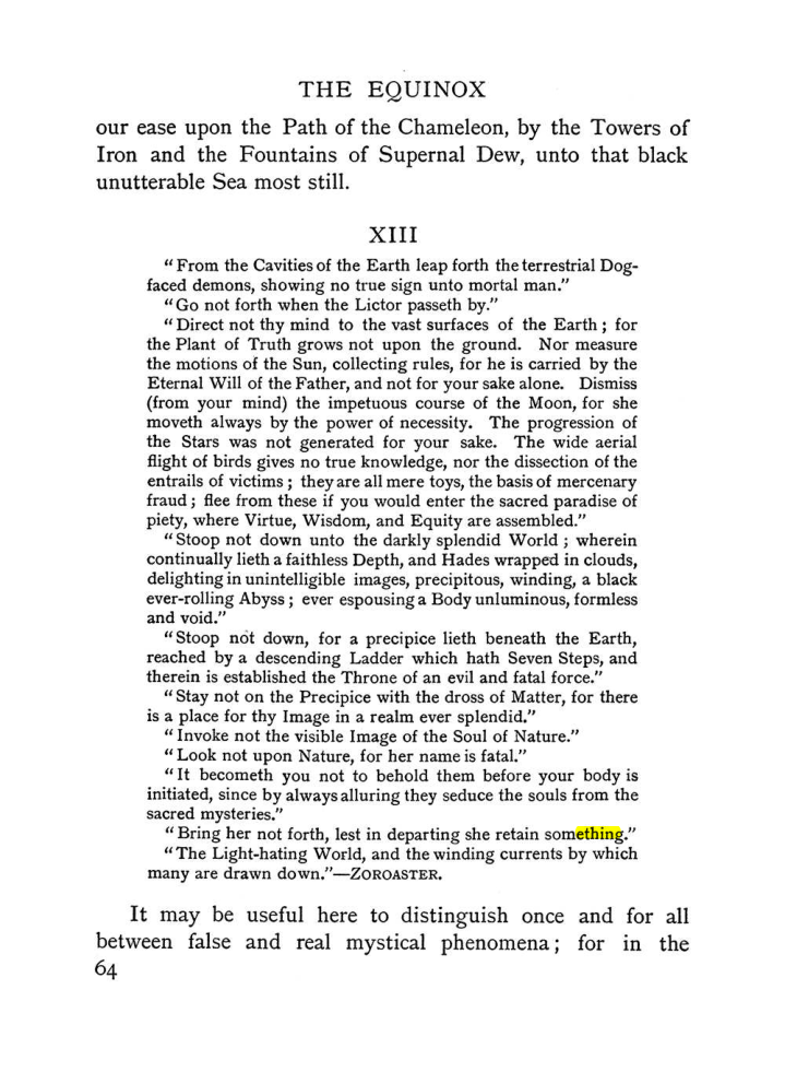 Original scan of The Equinox (Volume I, Number II), PDF page 74