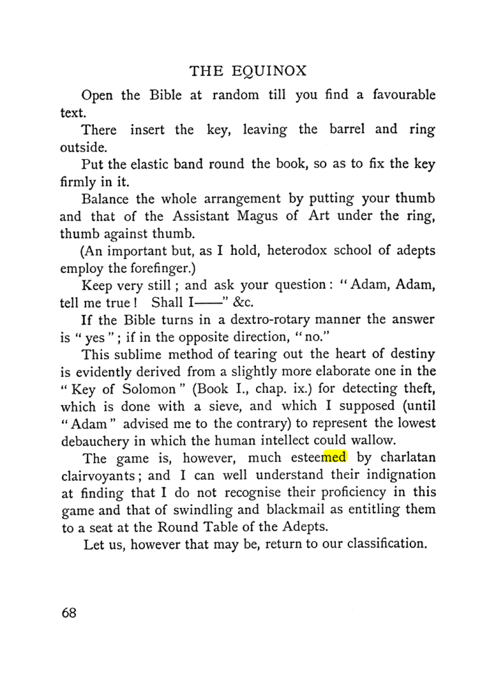 Original scan of The Equinox (Volume I, Number II), PDF page 78