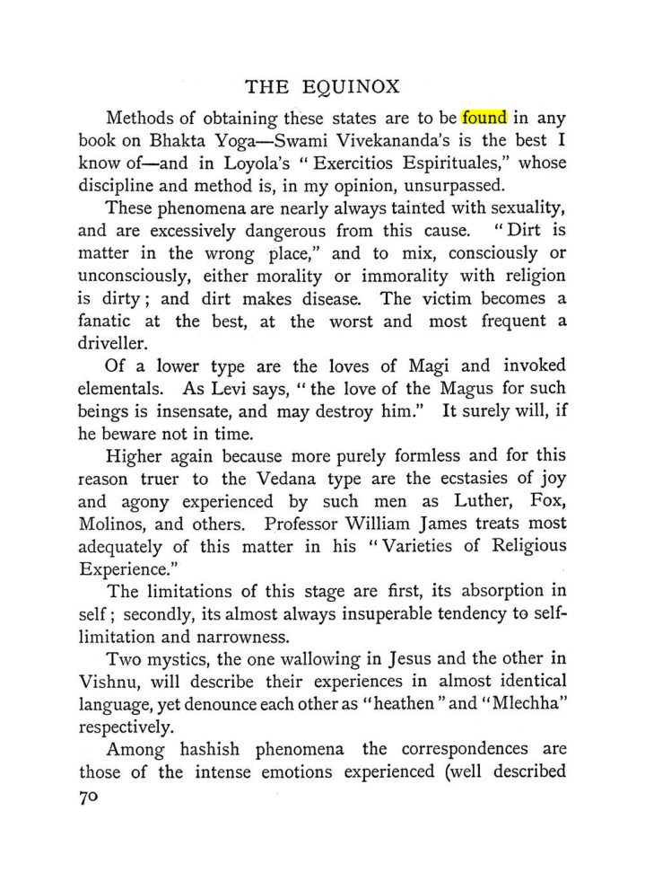 Original scan of The Equinox (Volume I, Number II), PDF page 80