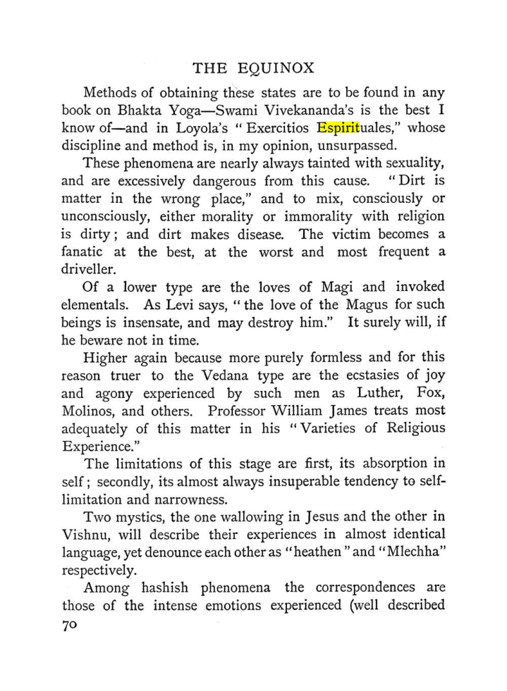 Original scan of The Equinox (Volume I, Number II), PDF page 80
