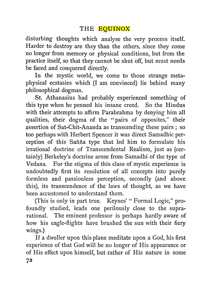 Original scan of The Equinox (Volume I, Number II), PDF page 82