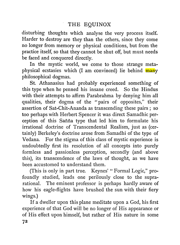 Original scan of The Equinox (Volume I, Number II), PDF page 82