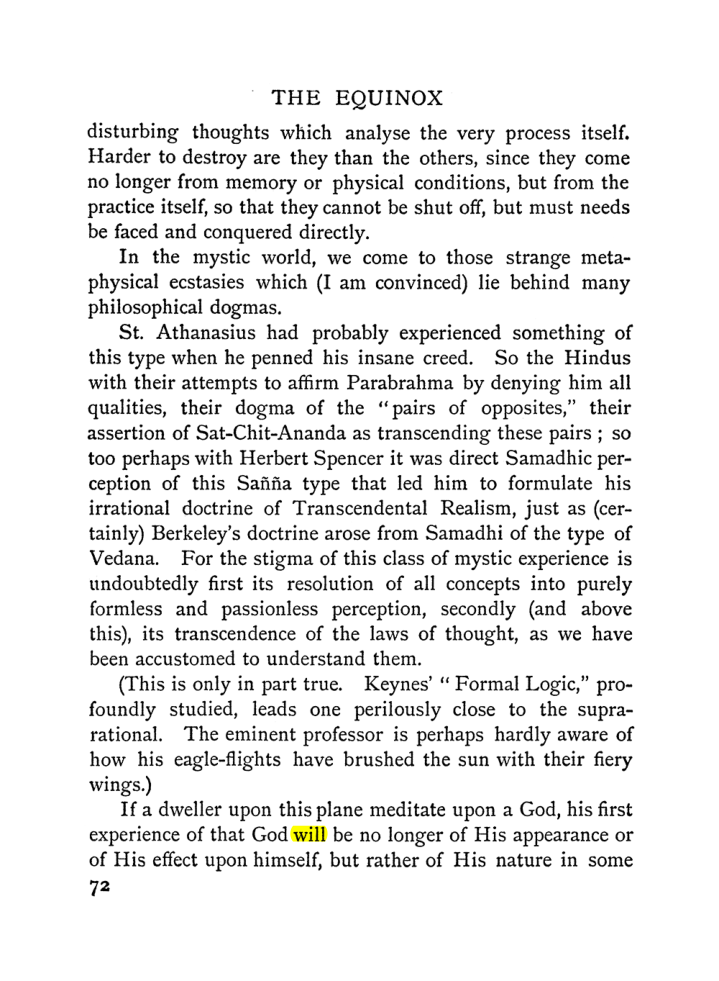 Original scan of The Equinox (Volume I, Number II), PDF page 82