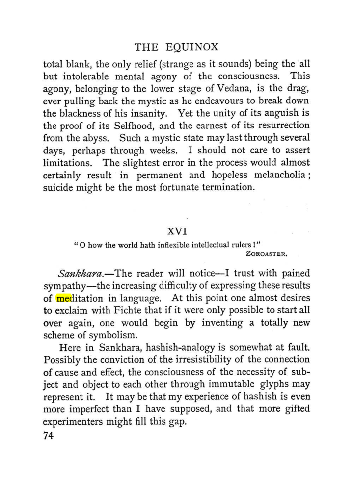 Original scan of The Equinox (Volume I, Number II), PDF page 84
