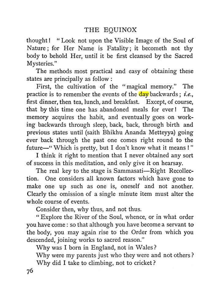 Original scan of The Equinox (Volume I, Number II), PDF page 86