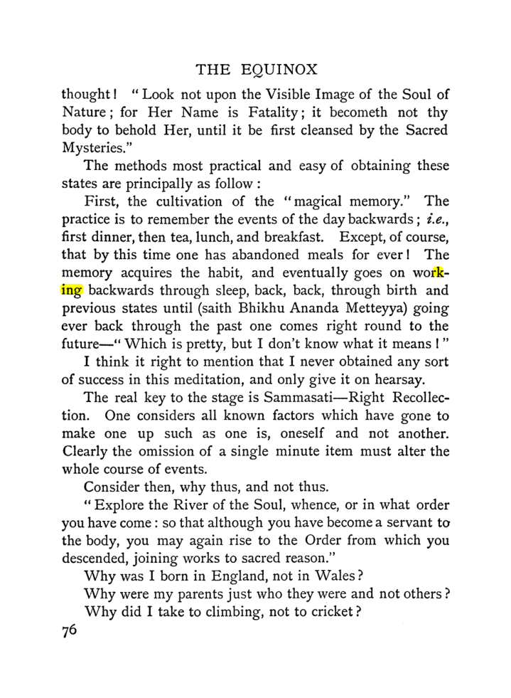 Original scan of The Equinox (Volume I, Number II), PDF page 86