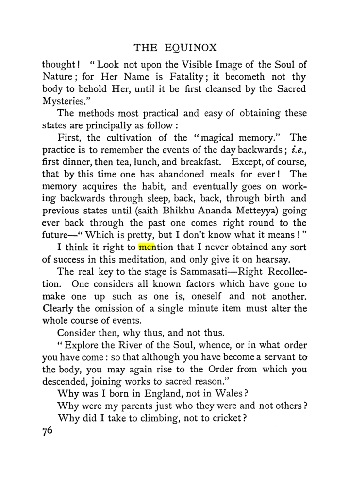 Original scan of The Equinox (Volume I, Number II), PDF page 86