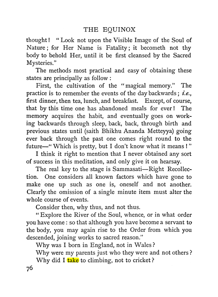 Original scan of The Equinox (Volume I, Number II), PDF page 86