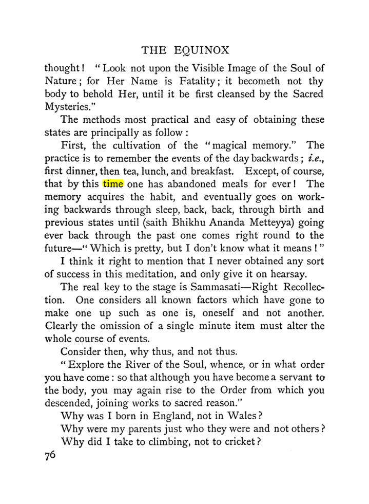 Original scan of The Equinox (Volume I, Number II), PDF page 86