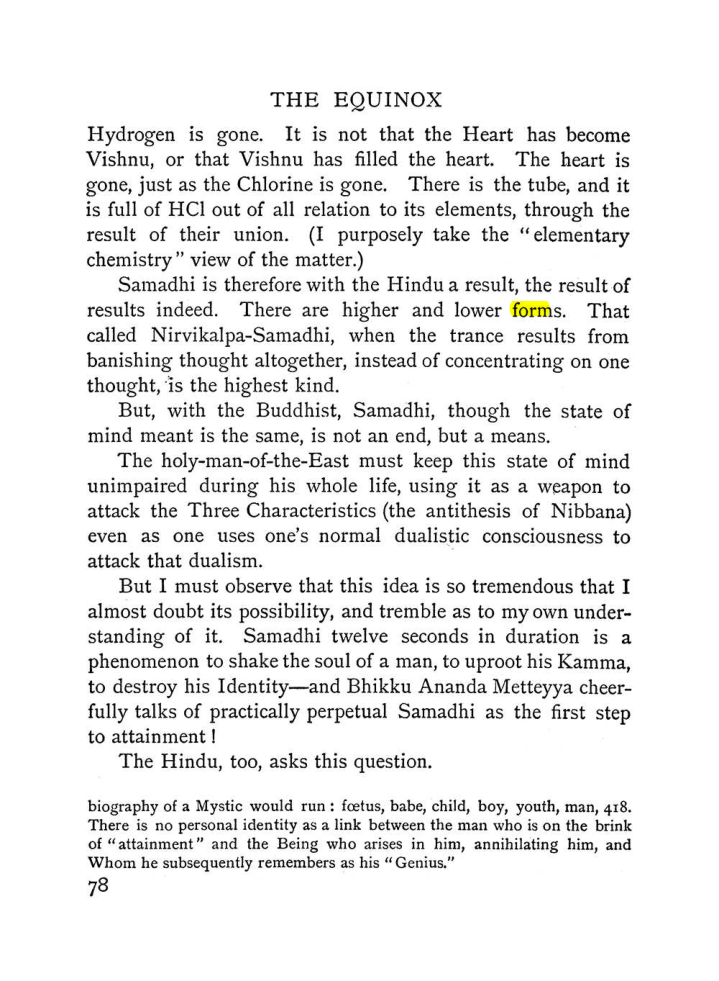 Original scan of The Equinox (Volume I, Number II), PDF page 88