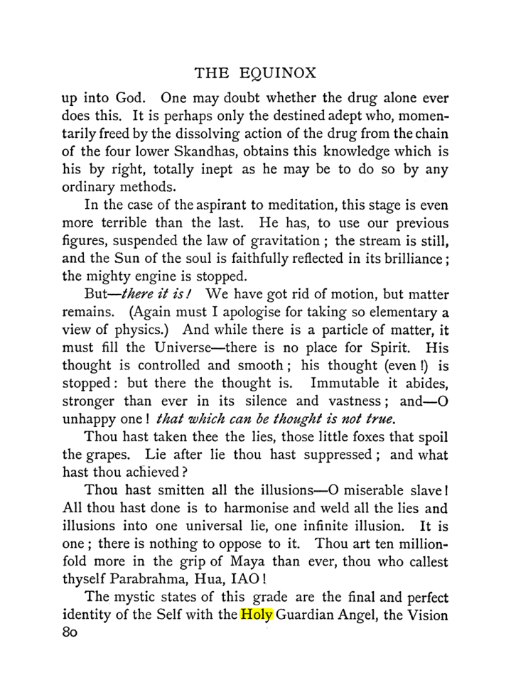 Original scan of The Equinox (Volume I, Number II), PDF page 90
