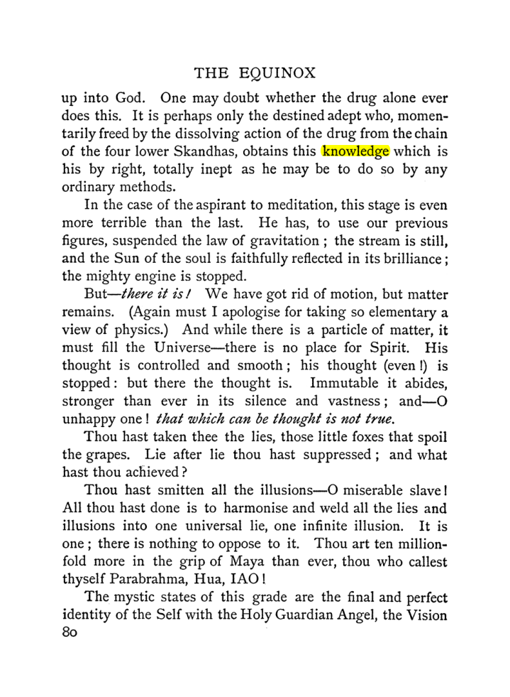 Original scan of The Equinox (Volume I, Number II), PDF page 90