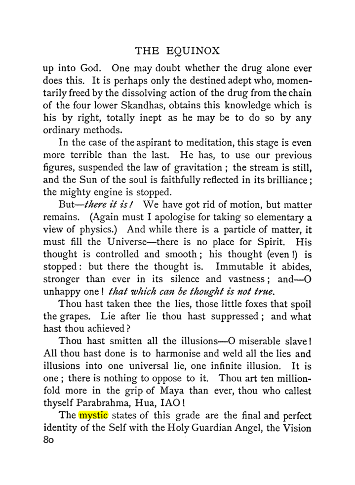 Original scan of The Equinox (Volume I, Number II), PDF page 90