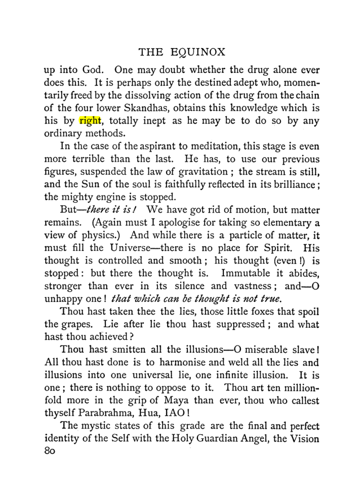 Original scan of The Equinox (Volume I, Number II), PDF page 90