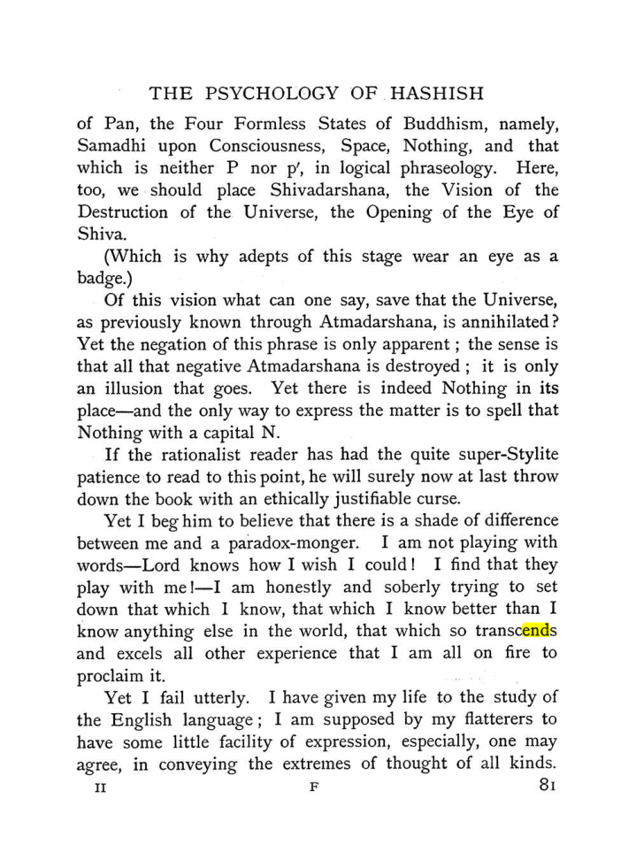 Original scan of The Equinox (Volume I, Number II), PDF page 91