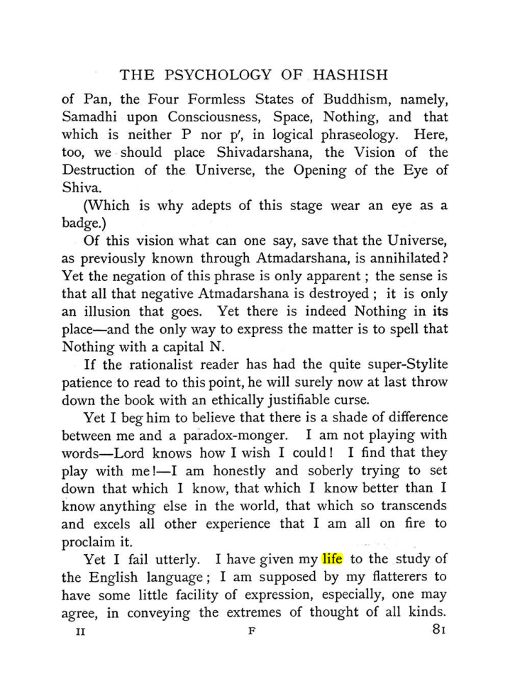 Original scan of The Equinox (Volume I, Number II), PDF page 91