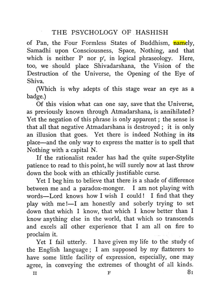 Original scan of The Equinox (Volume I, Number II), PDF page 91