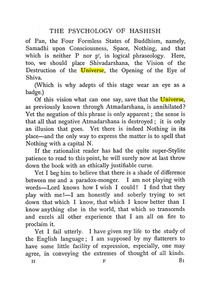 Original scan of The Equinox (Volume I, Number II), PDF page 91