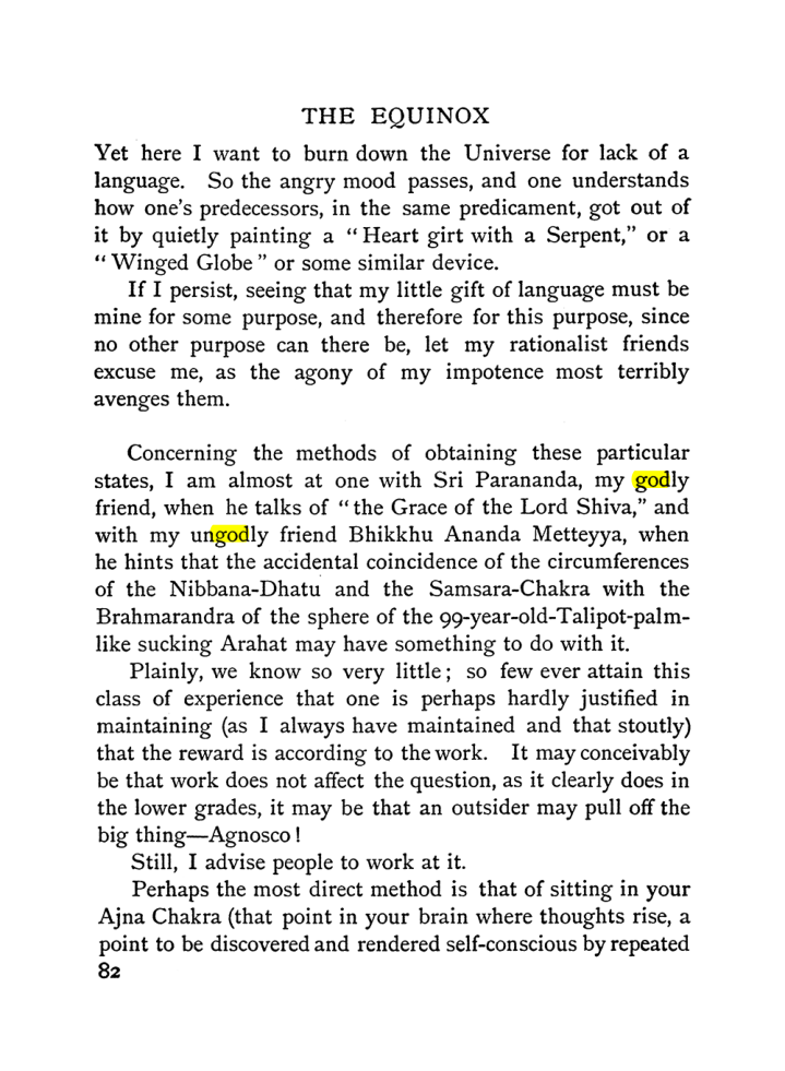 Original scan of The Equinox (Volume I, Number II), PDF page 92