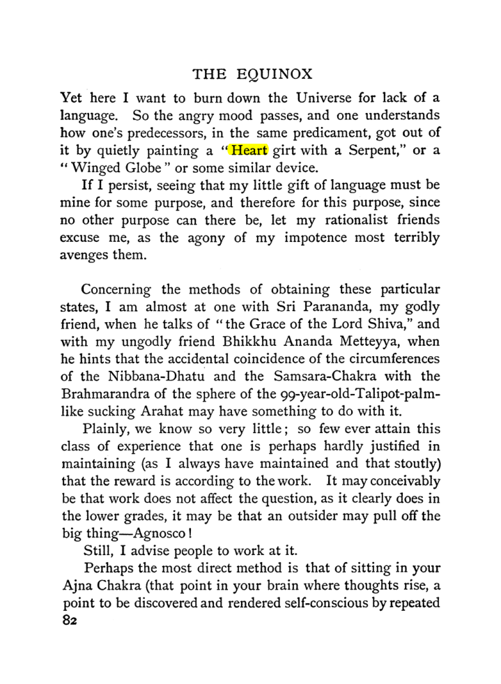 Original scan of The Equinox (Volume I, Number II), PDF page 92