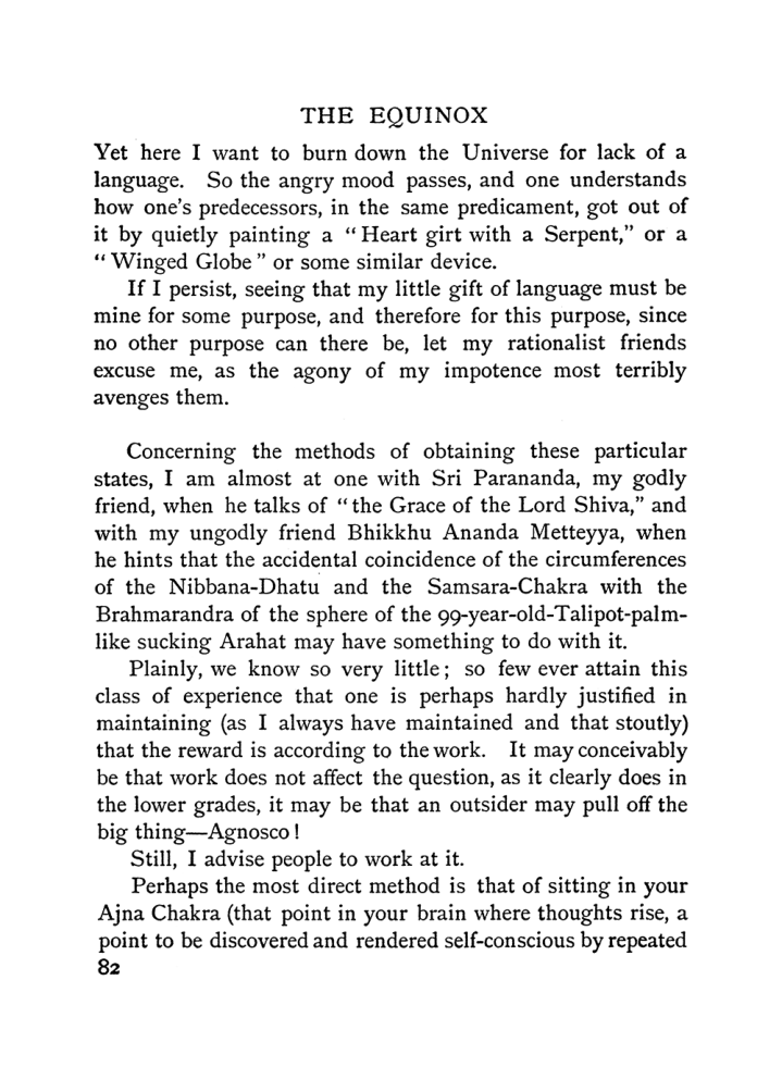 Original scan of The Equinox (Volume I, Number II), PDF page 92
